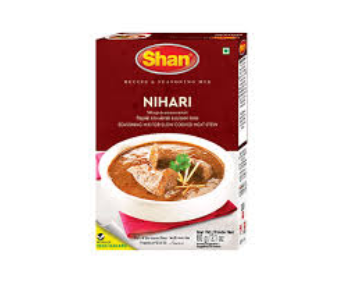 SHAN NIHARI CURRY MASALA MIX 60G